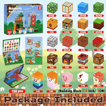 Load image into Gallery viewer, Colorful 150PCS Magnetic Stacking Blocks - Engage and Inspire Young Minds