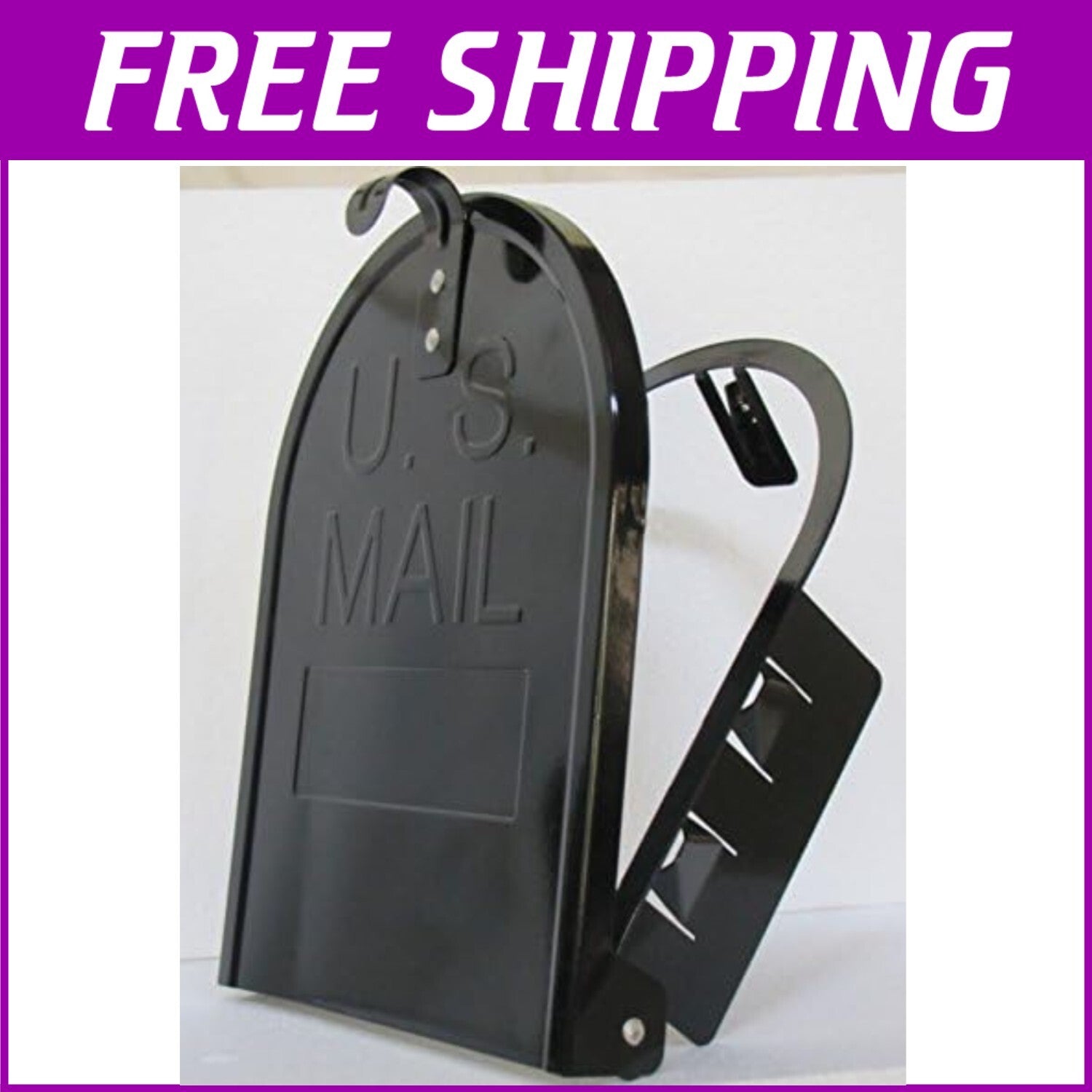 Durable Snap-In Mailbox Door - 8x10 Magnetic Replacement for Traditional Models