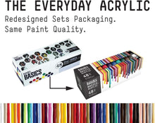 Load image into Gallery viewer, Vibrant 48-Color Acrylic Paint Set, 22ml Tubes for Student and Professional Use