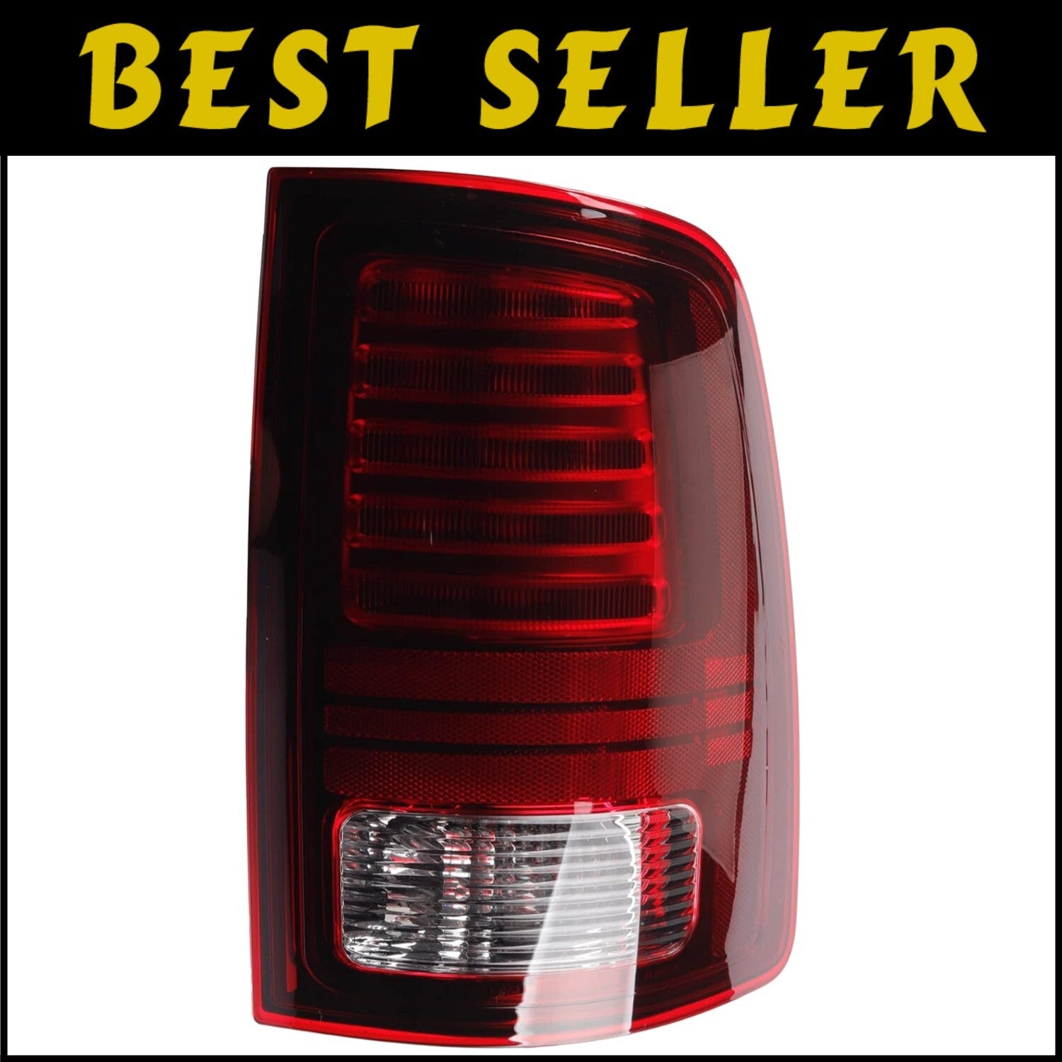 Plug-and-Play LED Tail Lights for Dodge RAM 1500/2500/3500 - Black Finish
