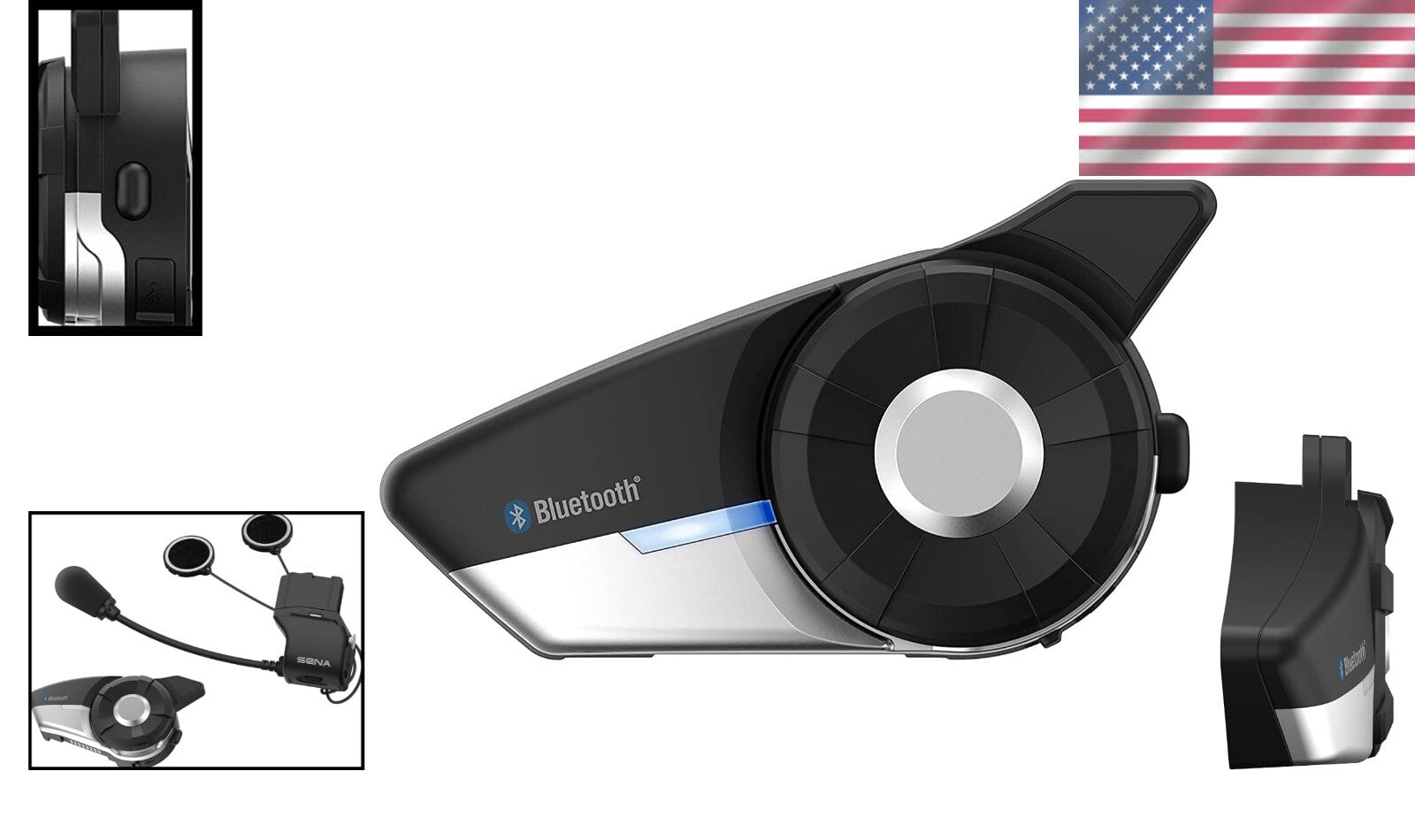 Next-Generation 20S EVO Motorcycle Communication System with Premium HD Audio