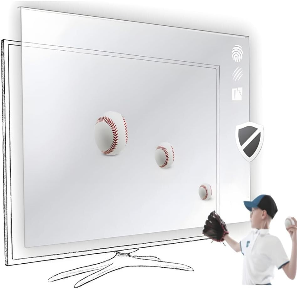 Durable TV Screen Protector for 39-40 Inch Models - Unmatched Clarity and Style