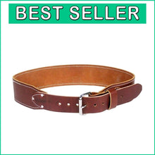 Load image into Gallery viewer, Top-Grade 3-Inch Ranger Work Belt - Handcrafted Leather, Nickel Plated Buckle