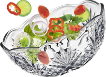 Load image into Gallery viewer, Geometric Pattern Crystal Bowls - Ideal for Elegant Dining &amp; Special Occasions
