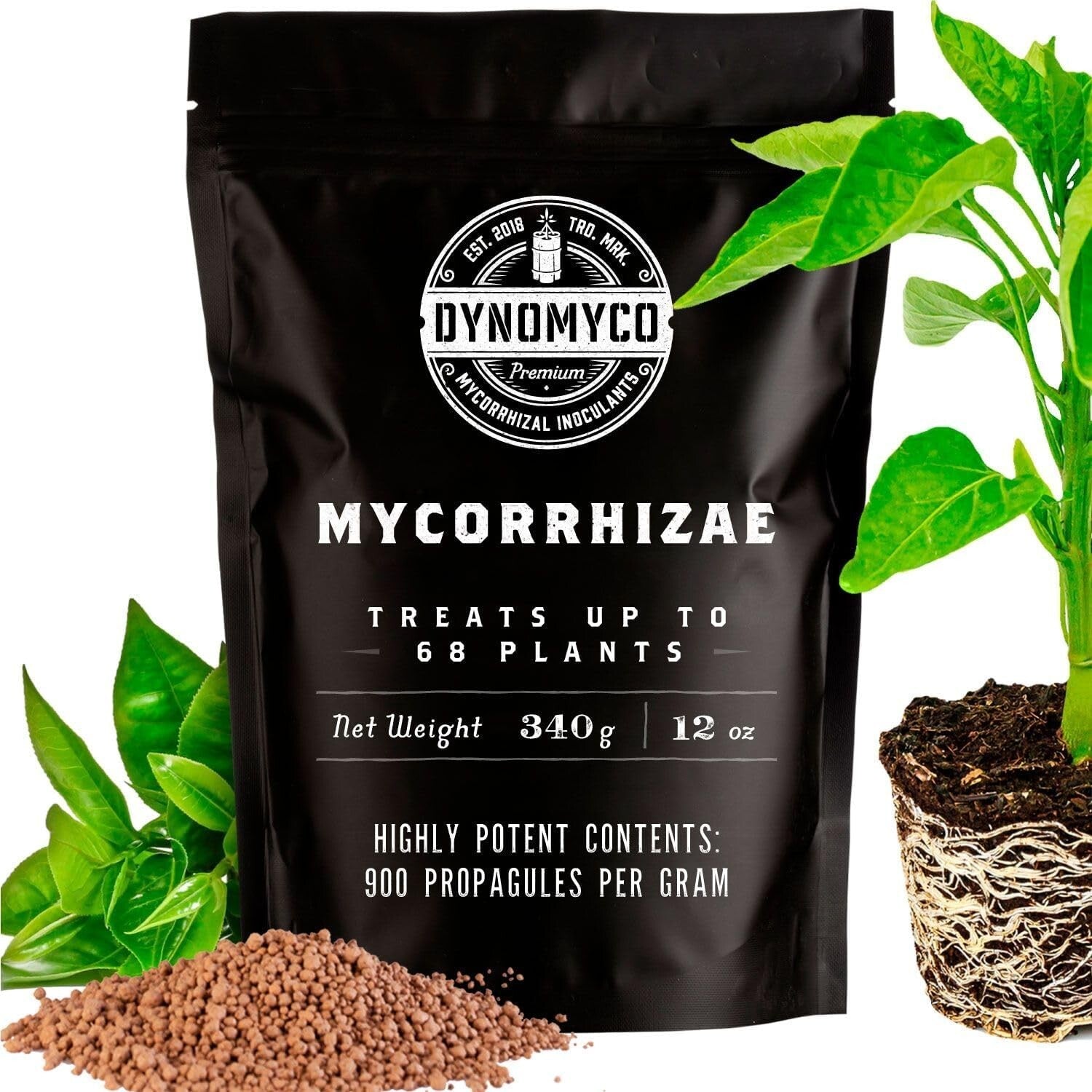 Mycorrhizal Inoculant for Healthy, Resilient Plants - Ready for Root Development