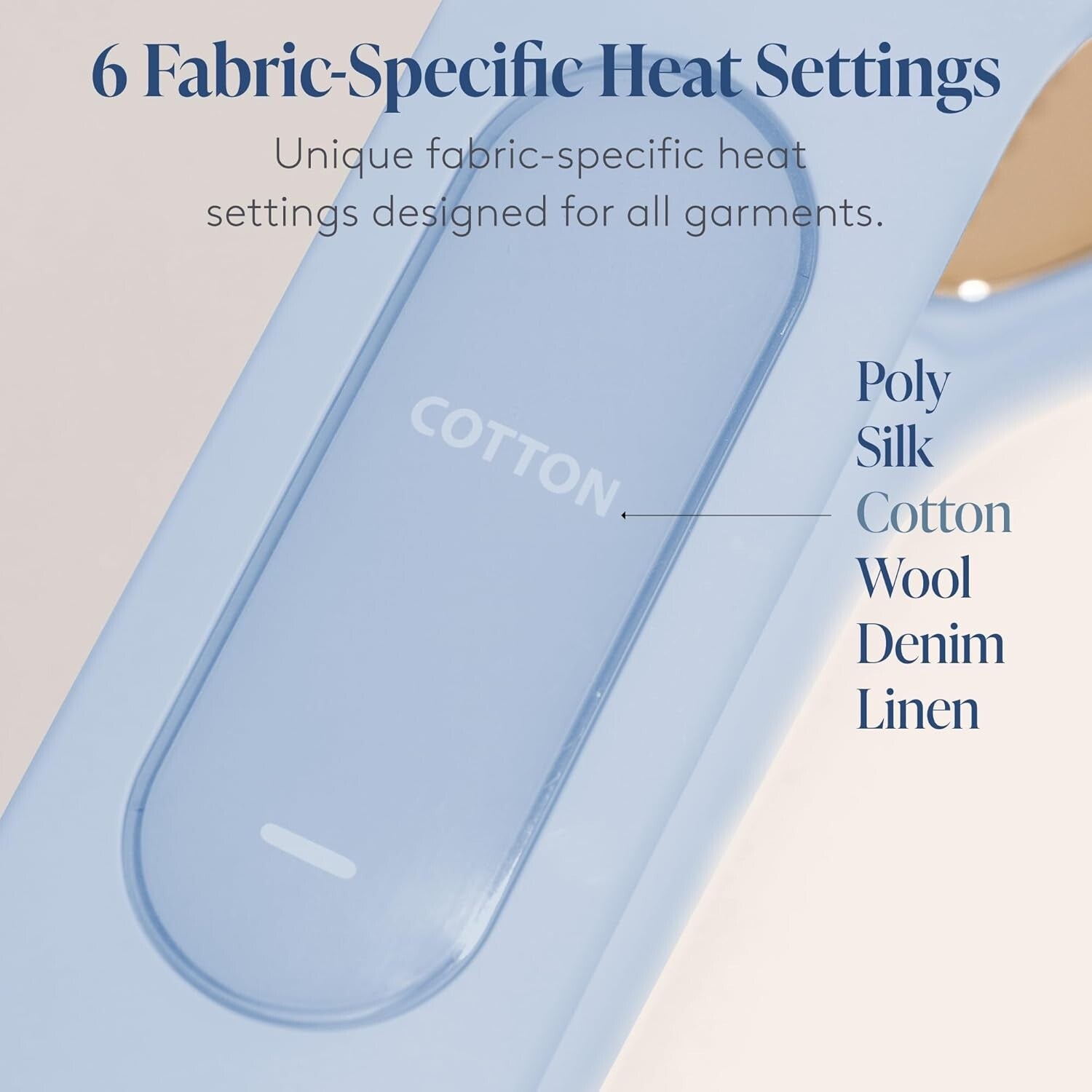 Easy-to-Use Handheld Steam Iron with 3-in-1 Functionality - No Board Needed