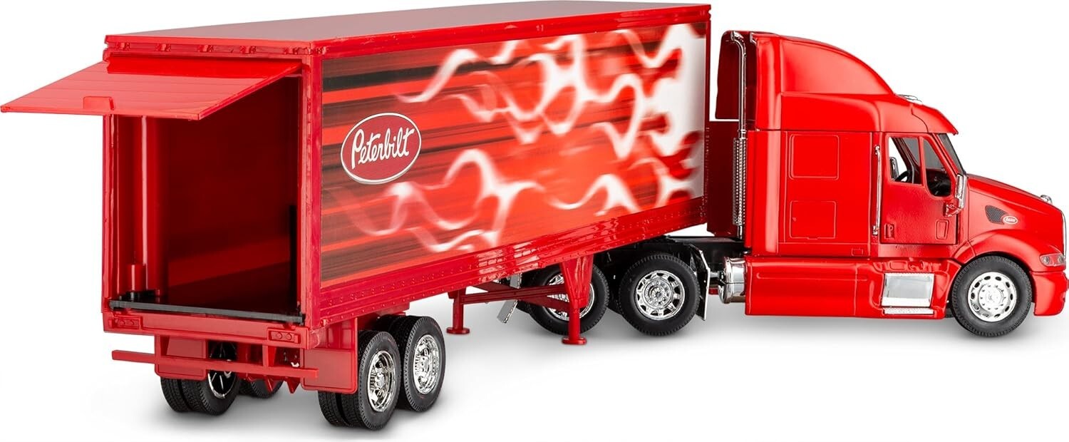 Detachable 1/32 Scale Toy Truck & Trailer Set for Imaginative Play Adventure