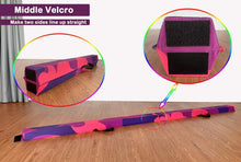 Load image into Gallery viewer, Compact 9FT Folding Foam Balance Beam with Carry Bag - Safe Training for Kids