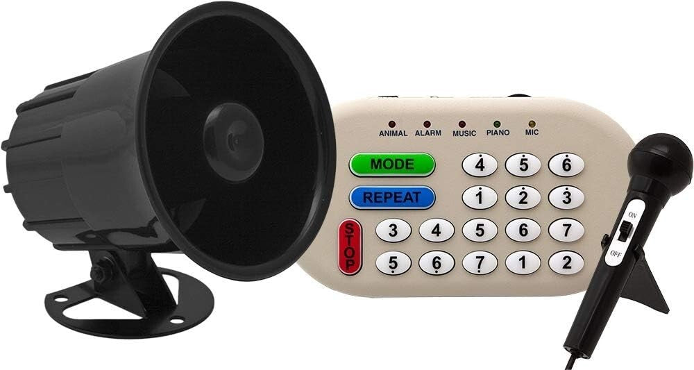 Exciting Musical Car Horn with Microphone & 46 Sounds - 12V Easy Install