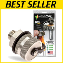 Load image into Gallery viewer, Stainless Steel Oil Drain Valve with Viton O-Rings - Easy Home Install