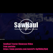Load image into Gallery viewer, Easy Install 28-Inch Chainsaw Carrier for Tractors - Compatible with All Brands