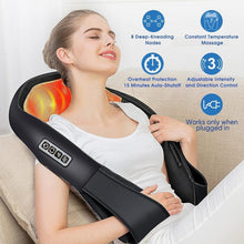 Load image into Gallery viewer, Corded Shiatsu Neck and Shoulder Massager with Overheat Protection - Gift Idea