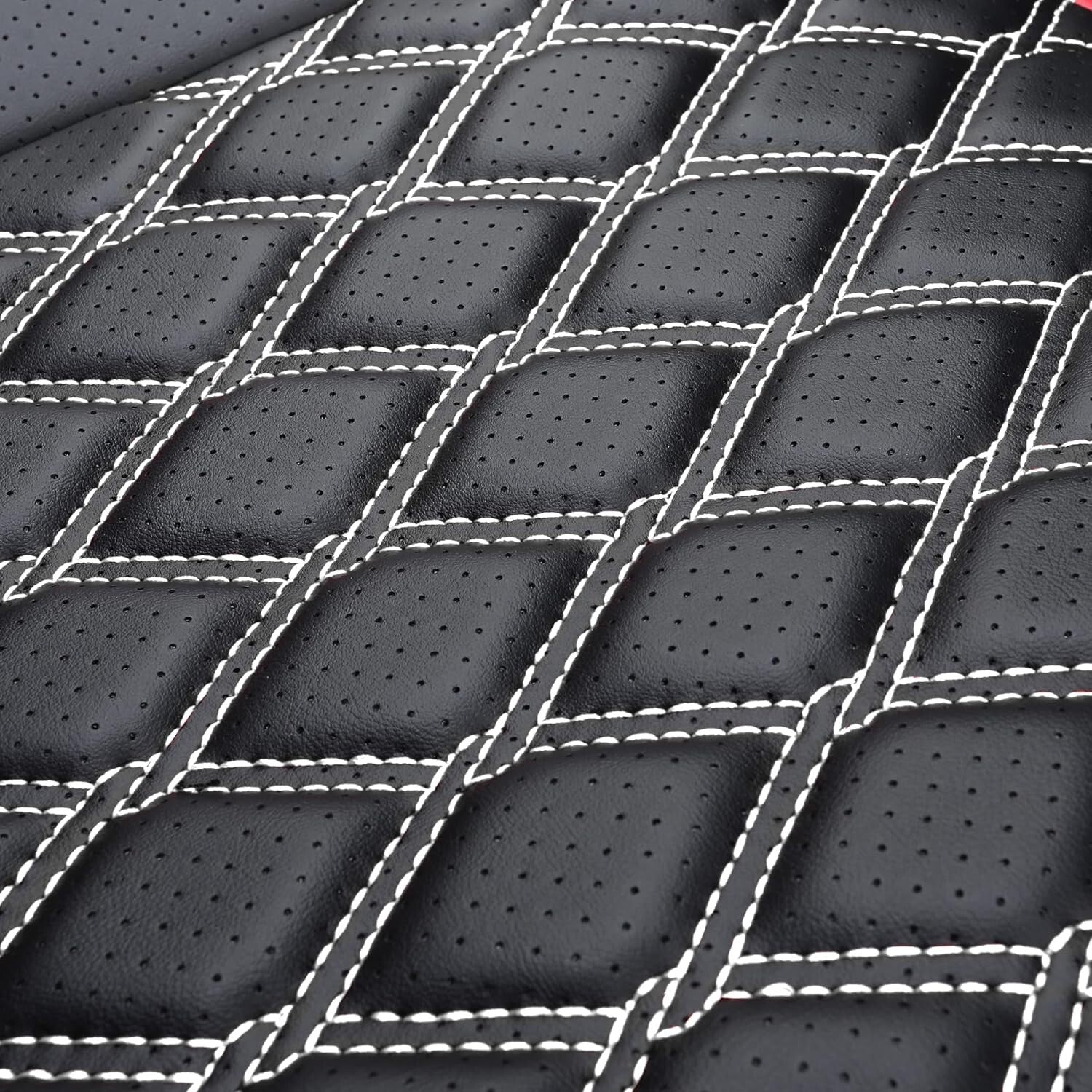 Custom Fit F150 Leather Seat Covers for 2015-2024 Ford SuperCrew XL to Platinum