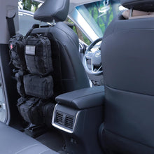 Load image into Gallery viewer, Multifunctional Tactical Molle Panel for Vehicles - 5 Pouch Organizer Included
