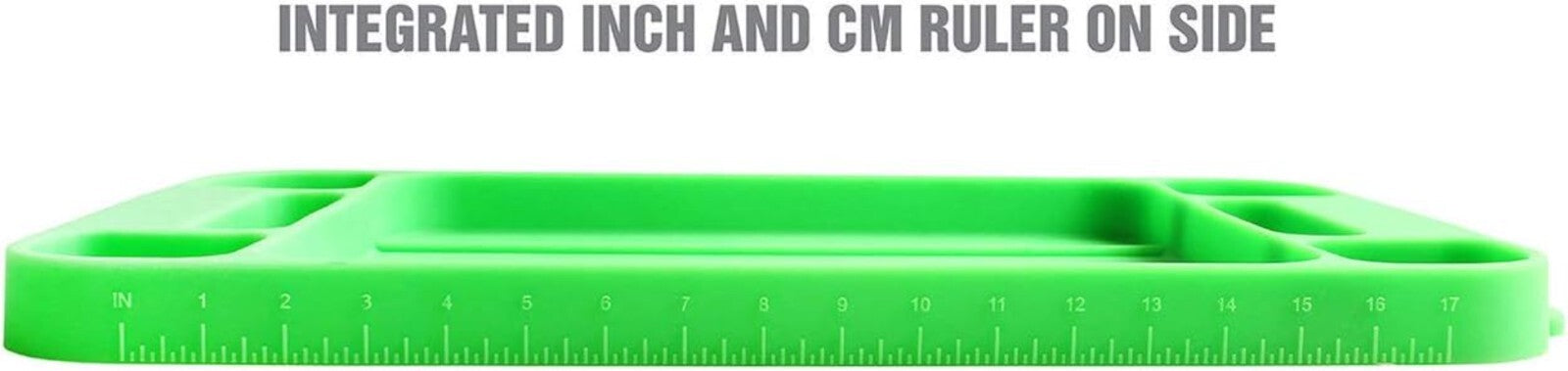 Heat-Resistant Rubber Tool Mats: 3-Piece Rounding Tray Set for Easy Organization