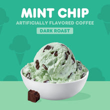 Load image into Gallery viewer, Refreshing Dunkin’ Mint Chip Coffee Pods: 10ct K-Cup Pack of 6 for Home Brewing