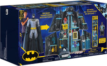 Load image into Gallery viewer, Transforming Batman Bat-Tech Batcave Playset - 4” Exclusive Figure &amp; Accessories