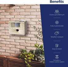 Load image into Gallery viewer, Adjustable Ultrasonic Bird Repeller - Safe and Effective Outdoor Protection