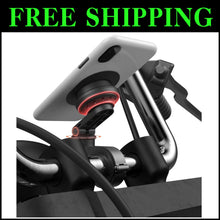 Load image into Gallery viewer, High-Quality 2nd Gen Motorcycle Phone Holder with Enhanced Vibration Absorption