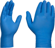 Load image into Gallery viewer, Industrial-Grade Blue Nitrile Gloves - Food-Safe, Powder-Free for Light Tasks