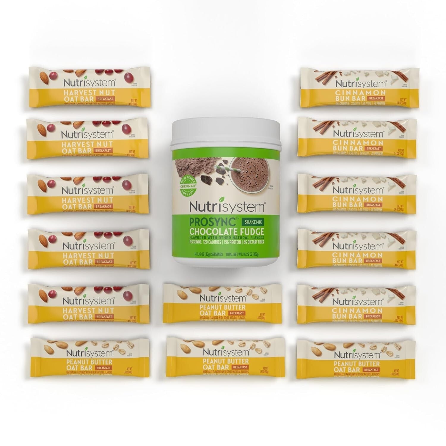 Convenient High-Protein Meal Bundle: 14 Bars & Shakes for Healthy Weight Loss