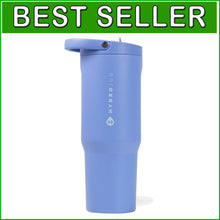 Load image into Gallery viewer, Insulated 40oz Stainless Steel Water Bottle with Straw - Travel-Friendly Design