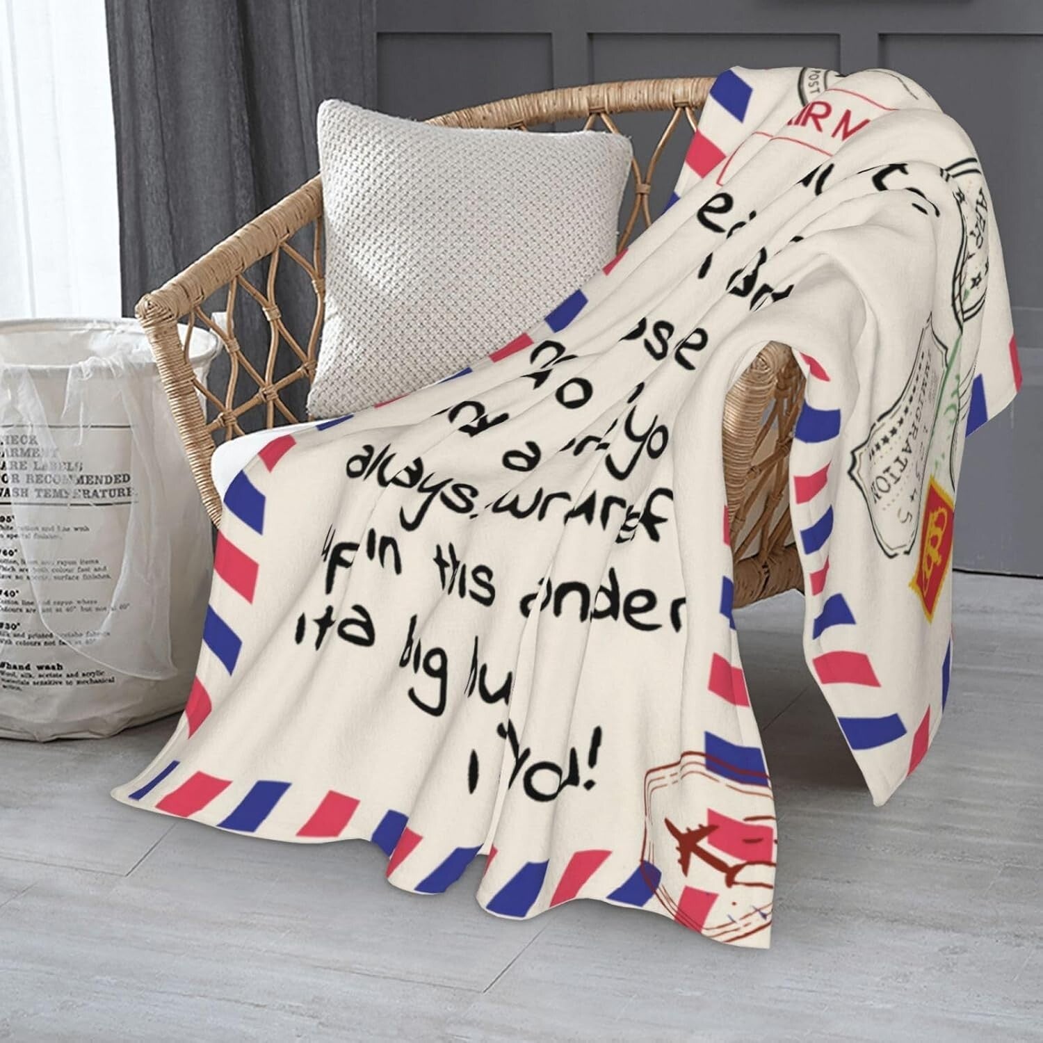 Luxurious Flannel Throw Blanket for Wife - Heartfelt Anniversary & Birthday Gift