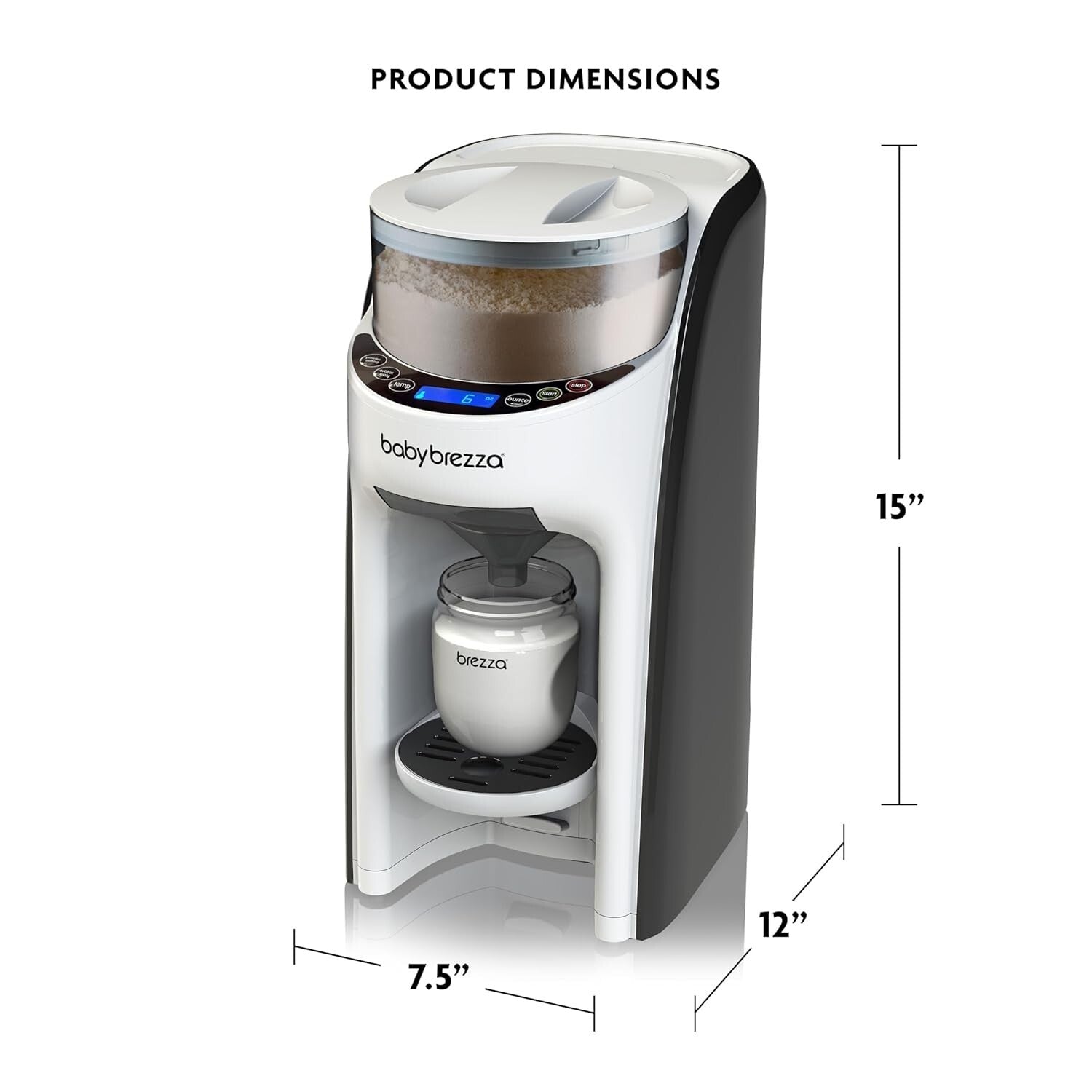 Effortless Baby Bottle Maker - Automatic Mixing with Temperature Control