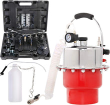 Load image into Gallery viewer, Professional Pneumatic Brake Fluid Bleeder Set with Waste Oil Collection Bottle