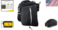 Load image into Gallery viewer, MTX Trunk Bag EXP with Expandable Panniers - Large Capacity Black Bike Storage