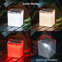 Load image into Gallery viewer, Floating Solar-Powered Lantern: LED Efficiency with Dual USB Charging Options