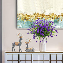 Load image into Gallery viewer, 20 Bundles UV Resistant Artificial Flowers - Lifelike Outdoor Decoration in Blue