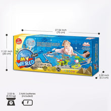 Load image into Gallery viewer, i-Poster My World: Educational Interactive Map for Ages 5-12 | Gift of Learning