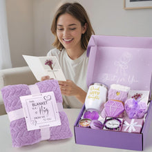 Load image into Gallery viewer, Elegant Relaxing Spa Gift Baskets for Women - Unique Self-Care Package