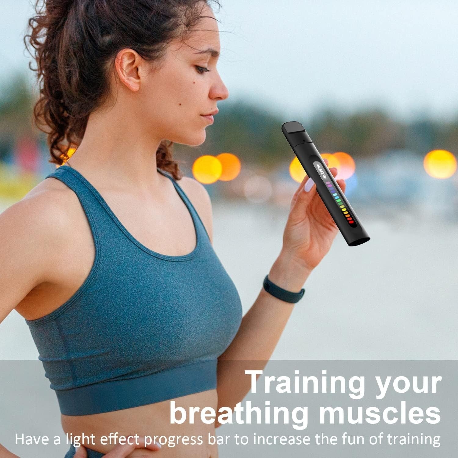 Smart Breathing Assistant - Compact Device for Better Breathing Training