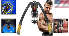 Load image into Gallery viewer, Compact 22-440lbs Shoulder Muscle Trainer for Home Fitness - Easy Storage Design