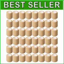 Load image into Gallery viewer, Multi-Functional Athletic Tape - 64 Rolls of 2" Self-Adhesive Wrap for Easy Care