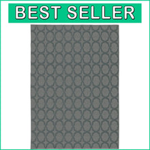 Load image into Gallery viewer, 9x12 Sea Foam Blue Area Rug - Stain Resistant and Lightweight for High Traffic