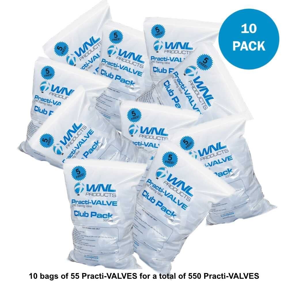 Innovative CPR Training Valve Bulk Pack - 550 Units for All WNL and Other Masks