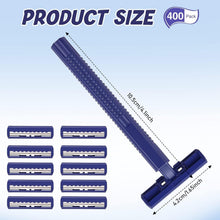 Load image into Gallery viewer, Twin Blade Stainless Steel Razors in Bulk - Ideal for Home and Charity Use