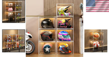 Load image into Gallery viewer, Versatile XL Stackable Plastic Storage Bins - Perfect for Helmets, Shoes &amp; More