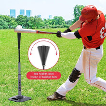 Load image into Gallery viewer, Heavy-Duty Baseball &amp; Softball Batting Tee with Adjustable Height (24.5-42”)