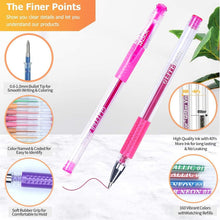 Load image into Gallery viewer, Ultimate Adult Coloring Gel Pens: 160 Colors &amp; 4 Sparkling Metallics, Non-Toxic