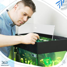 Load image into Gallery viewer, Versatile Acrylic Fish Tank Lid with Handles - Easy-Fit 48 x 13 Canopy Set