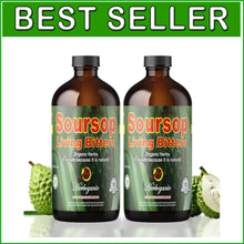 Load image into Gallery viewer, 2 Pack of Soursop Living Bitters (16 Oz Each) - Enhance Vitality Naturally