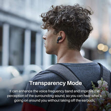 Load image into Gallery viewer, Matte Black Wireless Earbuds with 21-Hour Battery Life &amp; Active Noise Cancelling