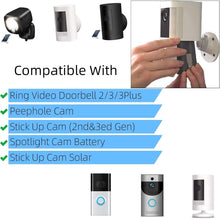 Load image into Gallery viewer, Rechargeable 6040mAh Battery Pack &amp; Charger for Ring Doorbell and Spotlight Cam