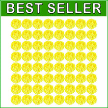 Load image into Gallery viewer, Long-Lasting Yellow Hydrangea Heads with Adjustable Stems - Perfect for Events