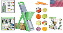 Load image into Gallery viewer, Durable Stainless Steel Mandoline Slicer - Safe Vegetable Chopper for Home Use