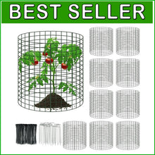 Load image into Gallery viewer, Complete Plant Protection Set - 30 Wire Mesh Panels, Stakes &amp; Ties for Gardens
